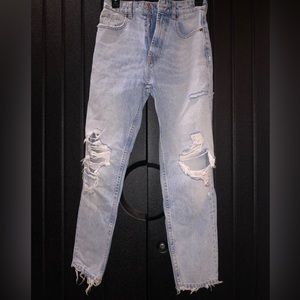 Zara ripped jeans. Size 24